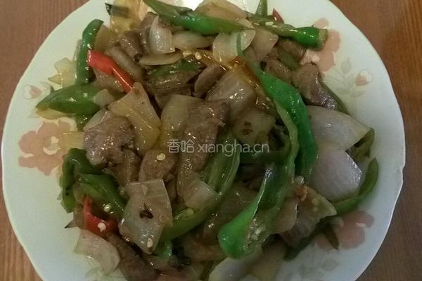 洋葱炒猪肝的做法图解9