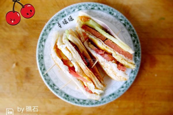自创三明治的做法图解10