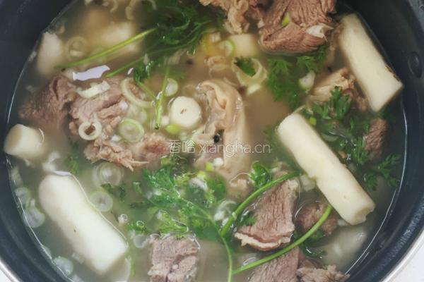 山药炖羊肉的做法图解6