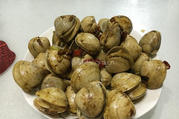 辣炒白蚬子