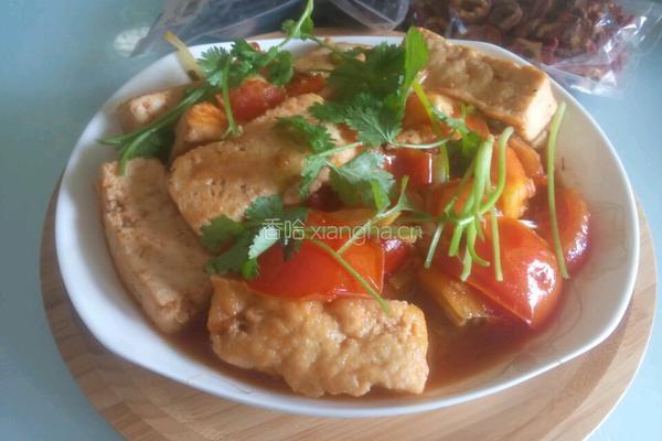 番茄蒜香豆腐的做法图解8