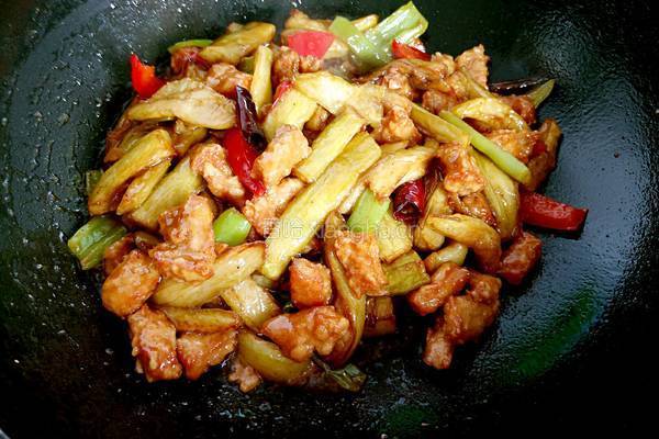 肉段烧茄子的做法图解18