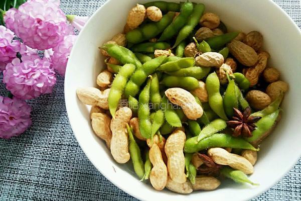 煮花生毛豆的做法图解4
