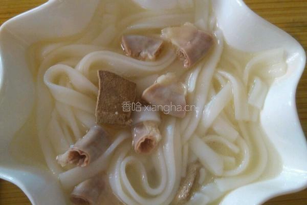 猪杂河粉的做法图解4