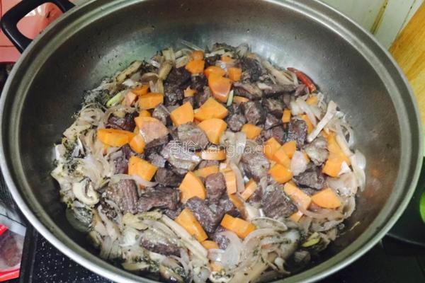 红酒炖牛肉的做法图解5