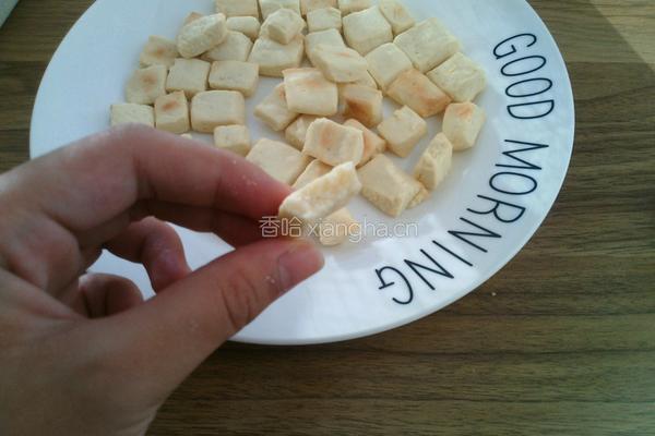 牛奶方块小饼干的做法图解12
