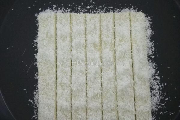 椰蓉酥条的做法图解7