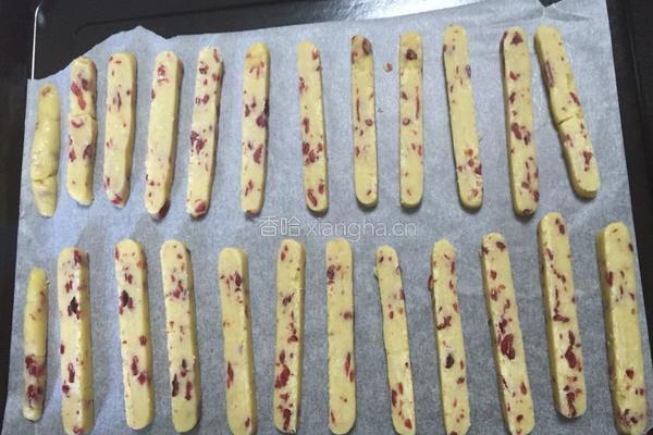 蔓越梅手指饼干的做法图解8