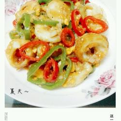 双椒金钱蛋的做法[图]