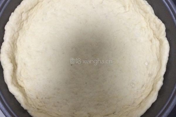 没有芝士的pizza的做法图解1