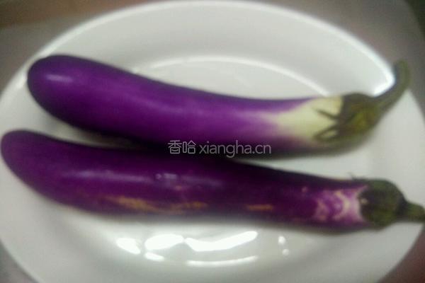 香拌茄子的做法图解1