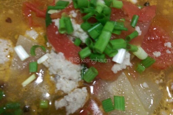 冬瓜番茄肉丸汤