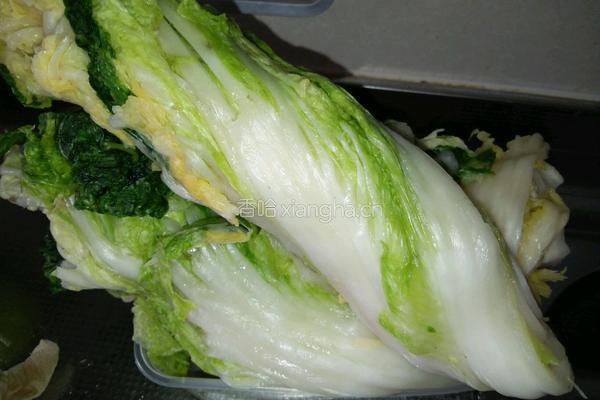 辣白菜的做法图解4