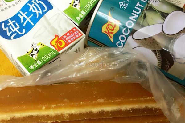 椰汁马蹄千层糕的做法图解1