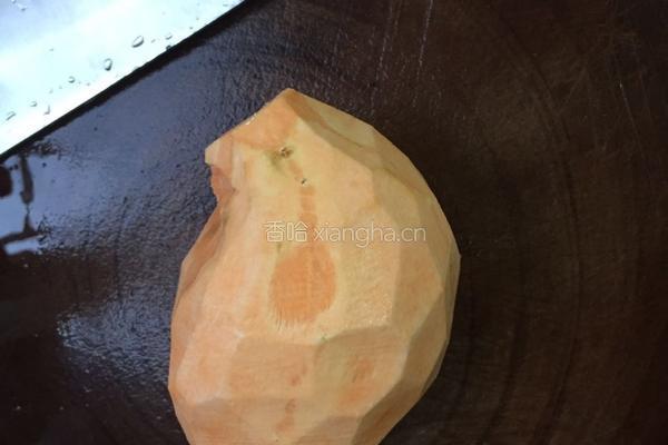 红薯粥的做法图解1