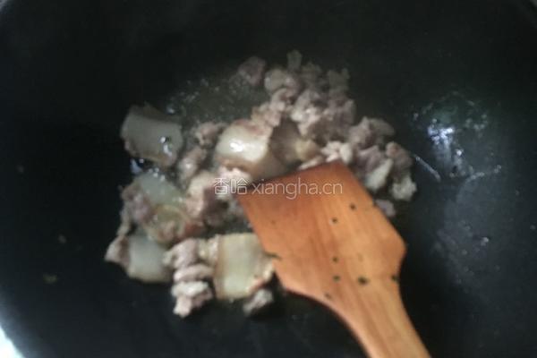 酸菜毛豆的做法图解4