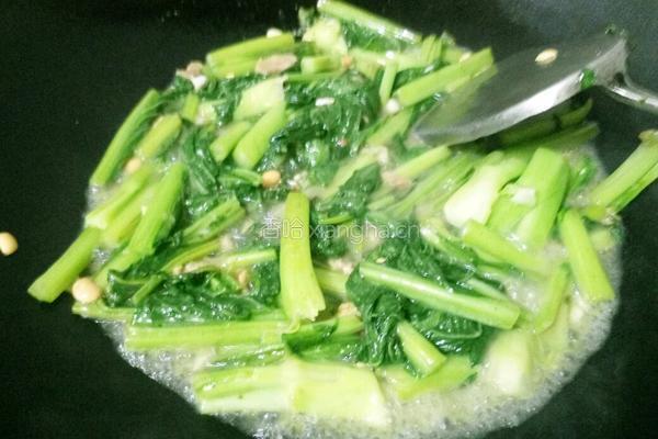 清炒春菜的做法图解6