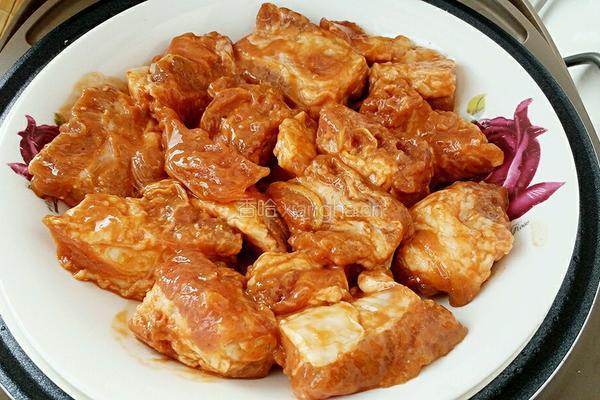 腐乳蒸排骨的做法图解5