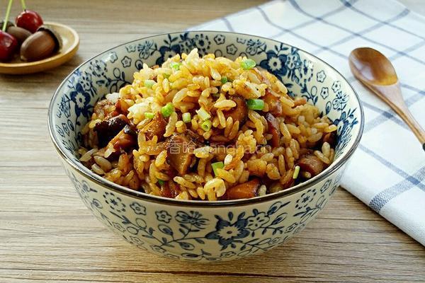 香菇油饭的做法图解10
