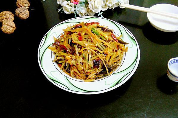 鱼香土豆丝的做法图解13