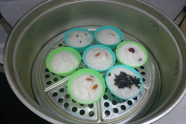 大米粉发糕的做法图解4