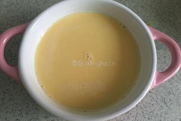 姜汁蒸蛋的做法图解4