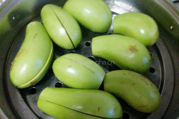 东北腌蒜茄子的做法图解3