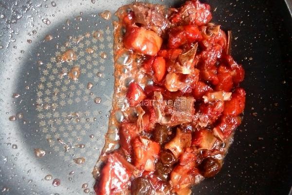 话梅烧小排的做法图解5