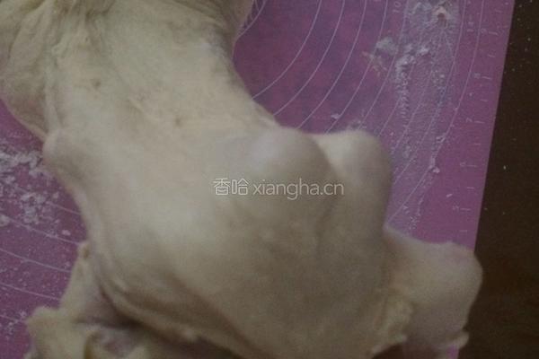 小辫子面包（手揉版）的做法图解4