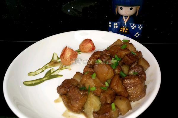 毛芋头卤肉（红烧肉）