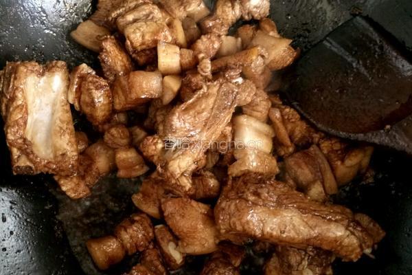 毛芋头卤肉(红烧肉)的做法图解7