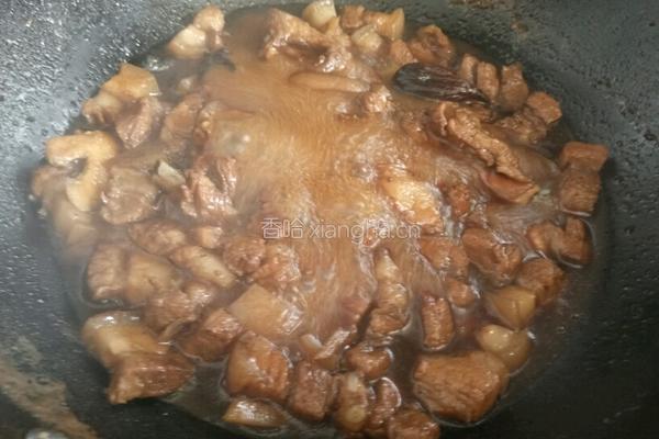 毛芋头卤肉(红烧肉)的做法图解10