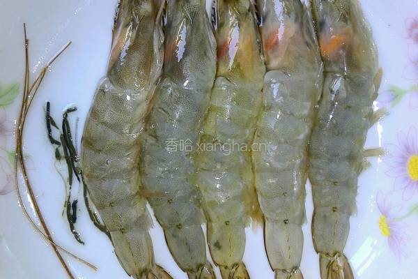 水煮麻辣大虾的做法图解2