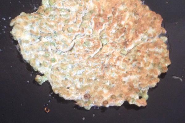 豆角煎蛋的做法图解4