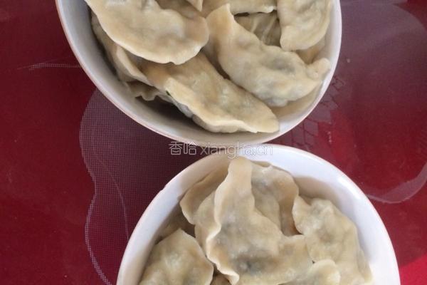 茄子粉条馅饺子