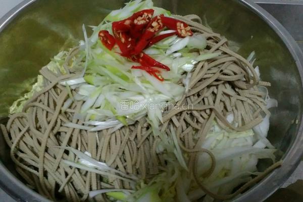 白菜豆腐丝的做法图解6