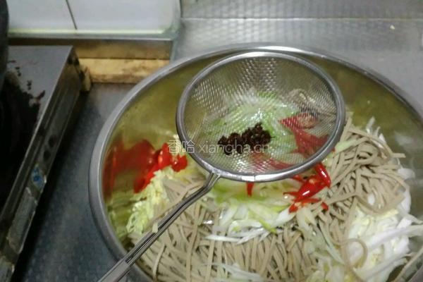 白菜豆腐丝的做法图解8