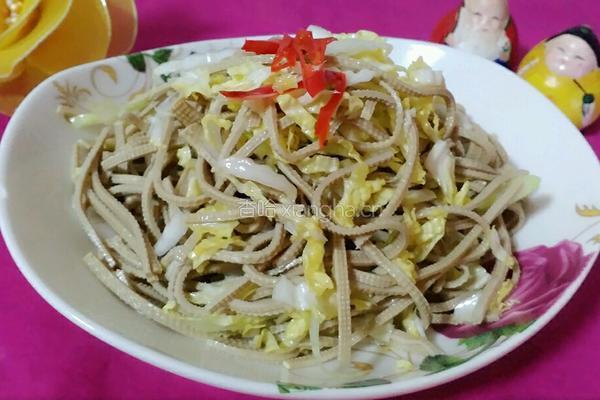白菜豆腐丝的做法图解11