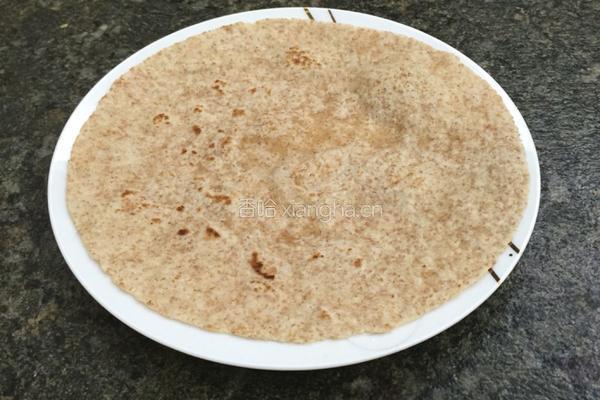 荞麦卷饼的做法图解1