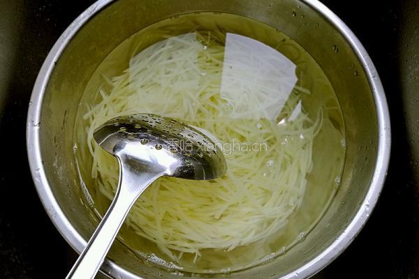 炝拌土豆丝的做法图解6