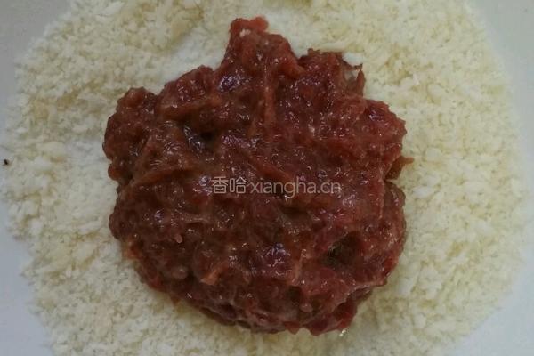 生菜牛肉饼的做法图解4