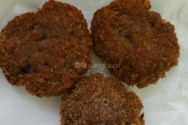 生菜牛肉饼的做法图解7