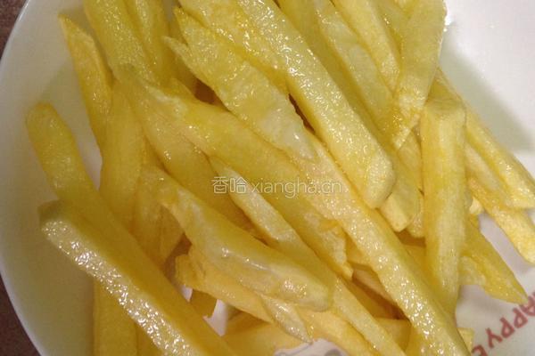 自制薯条的做法图解5