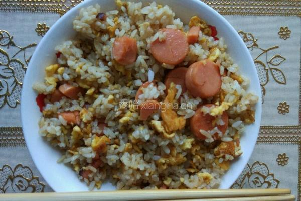 经典蛋炒饭的做法图解4