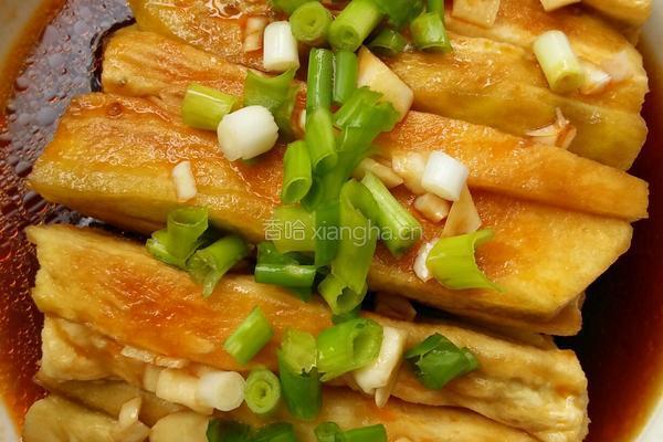 油泼蒜泥茄条的做法图解6