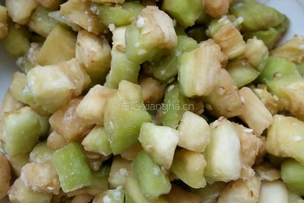 鱼香肉沫茄子的做法图解2