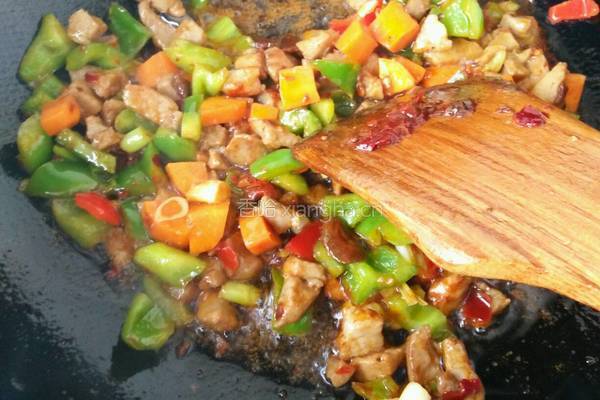 鱼香肉沫茄子的做法图解7