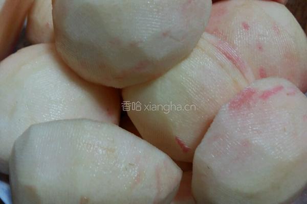自制水蜜桃罐头的做法图解4