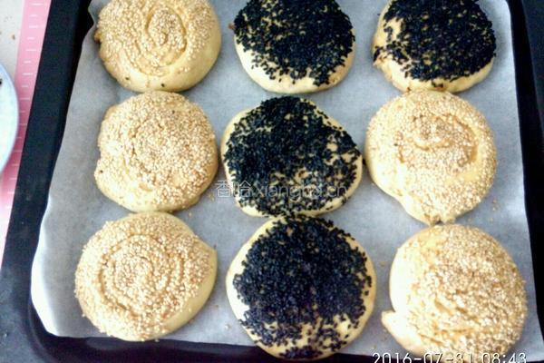 麻酱饼的做法图解19