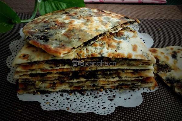 梅干菜烧饼的做法图解12